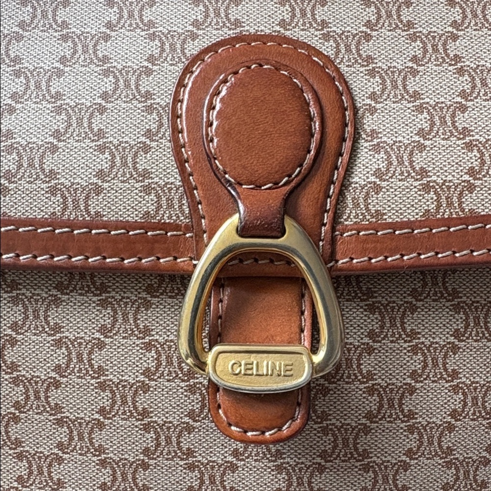 Celine Macadam Pattern Crossbody Bag - Picture 4 of 11